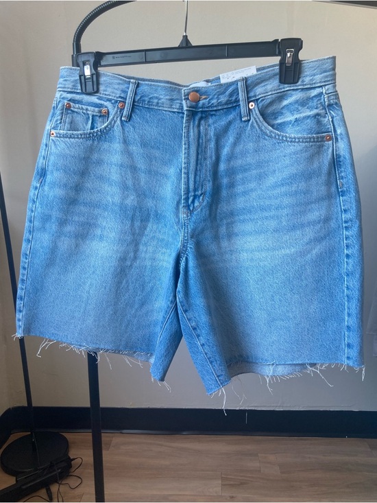 Sonoma Pants - Sonoma jean short mid rise raw hem cotton boho coastal cowgirl western size 14